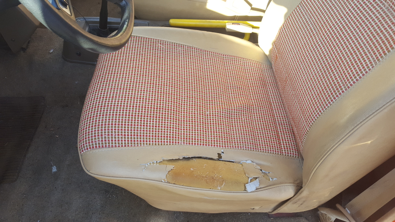 Illustration for article titled Here are my original factory bucket seats